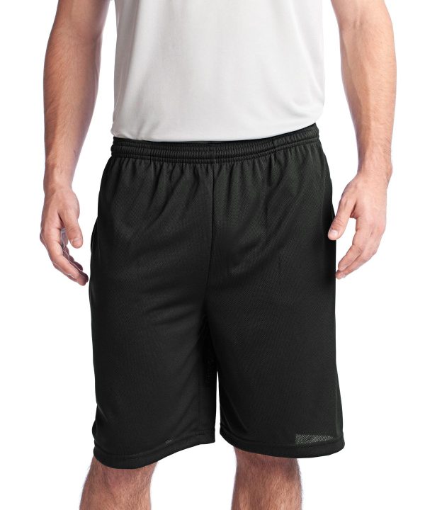 Sport-Tek ®  PosiCharge ®  Tough Mesh Pocket Short. ST312