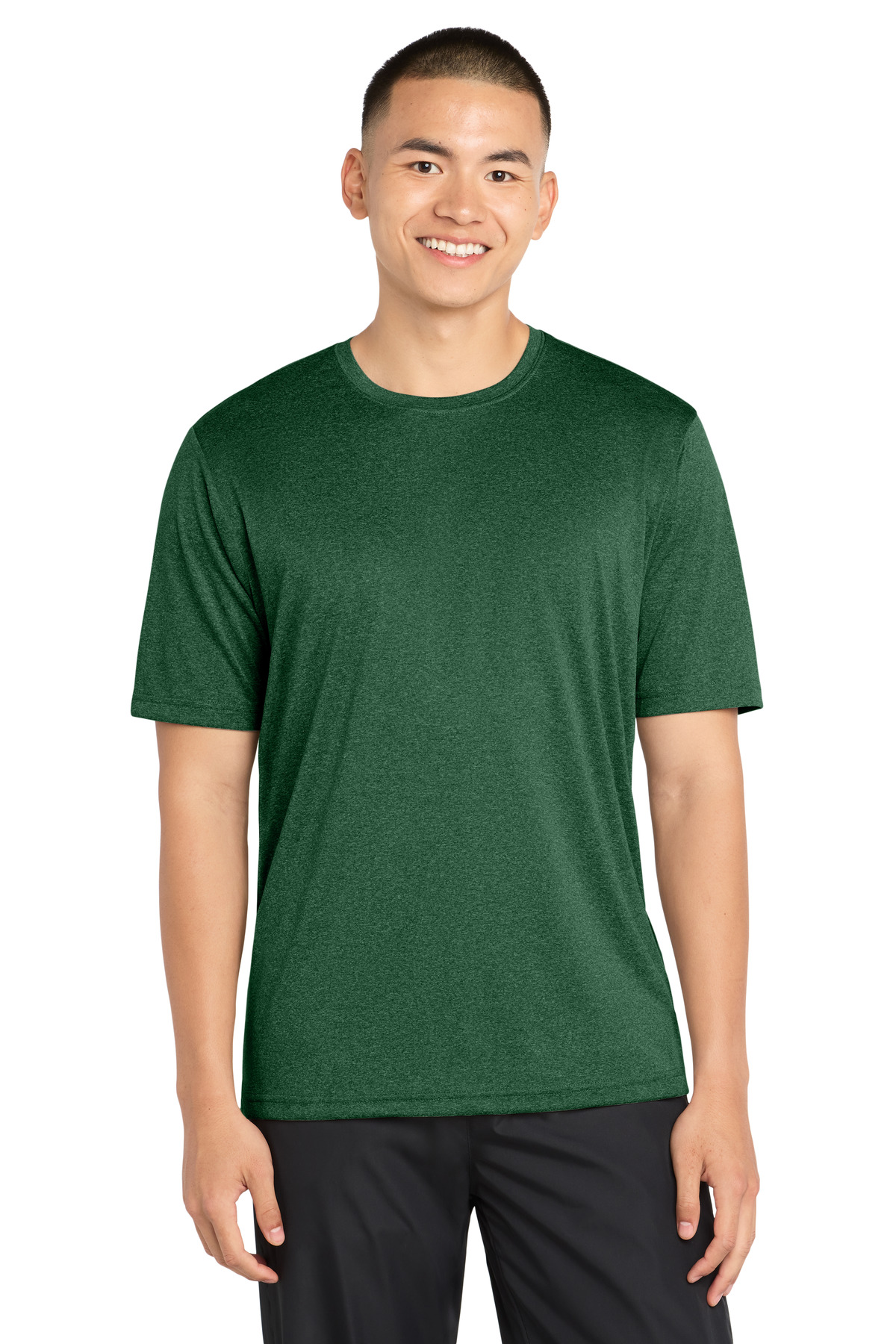 ST360_forestgreenheather_model_front
