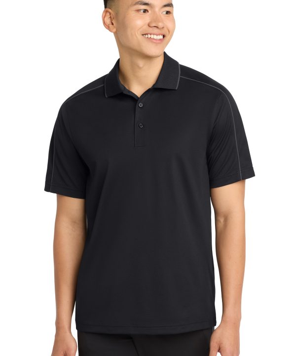 Sport-Tek ®  Micropique Sport-Wick ®  Piped Polo. ST653