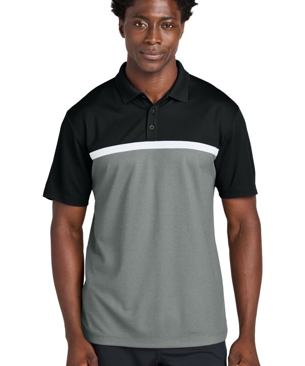 Sport-Tek ®  UV Micropique Colorblock Polo ST741