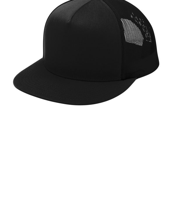 Sport-Tek ®  YP Classics  ®  5-Panel Classic Trucker Mesh Back Cap. STC38