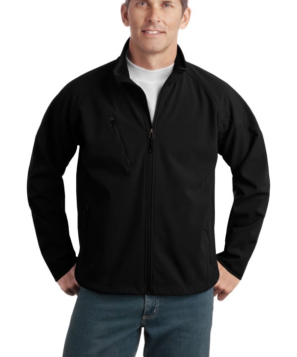 Port Authority ® Tall Textured Soft Shell Jacket. TLJ705