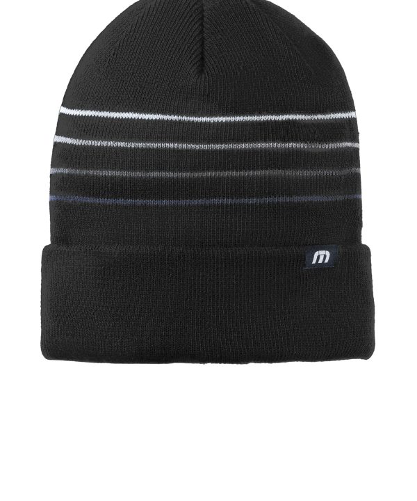 TravisMathew Striped Cuffed Beanie TM1MY393