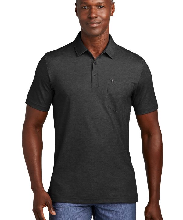 TravisMathew Oceanside Heather Pocket Polo TM1MY404