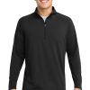 Sport-Tek ®  Tall Sport-Wick ®  Stretch 1/4-Zip Pullover. TST850