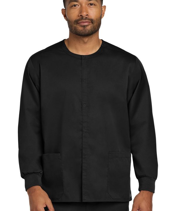 Wink ®  Unisex WorkFlex Snap-Front Scrub Jacket WW3080