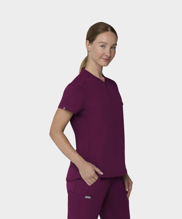 Womens Tempo 1/4 Zip Top | T103 - Image 5