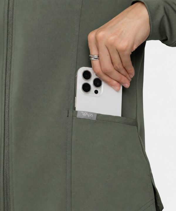 Womens Tempo Zip Jacket | T301 - Image 4